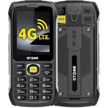eSTAR Stone 4G Rugged Mobile Phone - Black/Orange