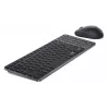 Dell Pro 7 Rechargeable Compact Keyboard and Mouse - KM746 - Estonian (QWERTY) - Titan Gray