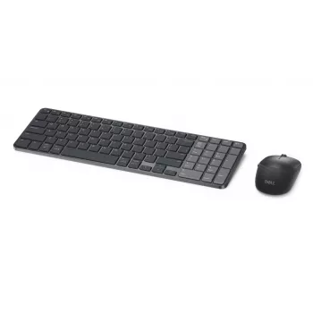 Dell Pro 7 Rechargeable Compact Keyboard and Mouse - KM746 - Lithuanian (QWERTY) - Titan Gray