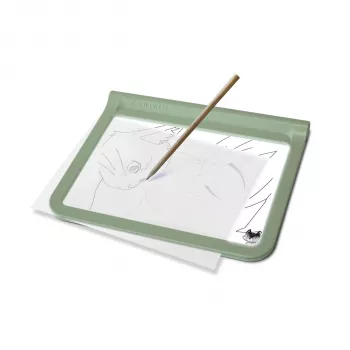 Kidywolf Light Tablet A4 LED Drawing Tablet z 8 kolorami, 4 trybami, USB-C, biały