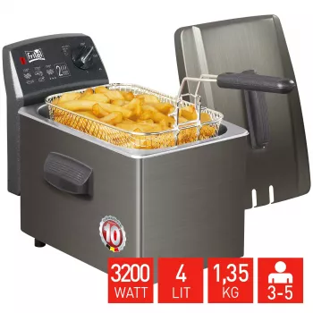 Frytownica FRITEL Turbo SF 4 litry stal nierdzewna