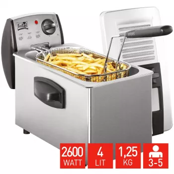 Frytkownica FRITEL Starter 4 litry 2.6kW szara
