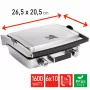 Fritel CW 3647 2 Waffle Maker 1600 W Grey, Silver