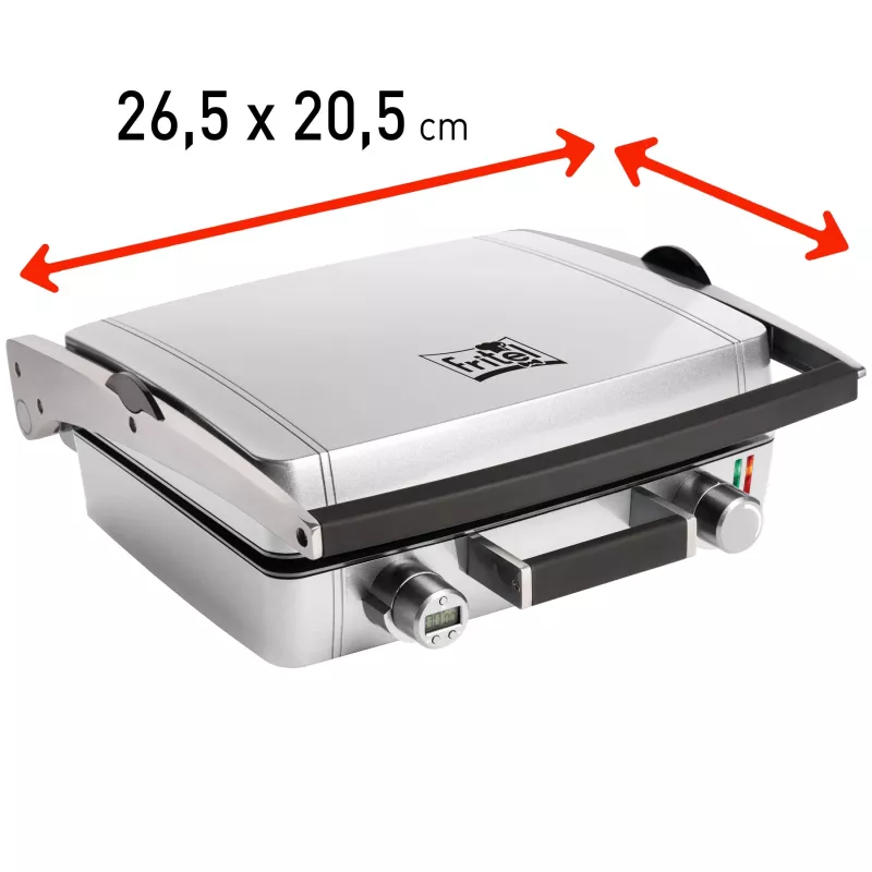 Fritel CW 3647 2 Waffle Maker 1600 W Grey, Silver