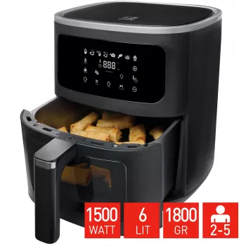 Fritel SnackTastic 7520 Airfryer 6L Czarny