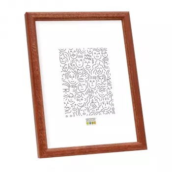 Deknudt S236H3 15x20 Wooden Frame in Dark Brown