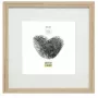 Deknudt S66KH1 P1 20x20 Wood Oak Picture Frame with Passepartout