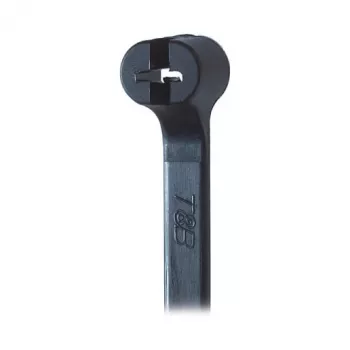 Opaska kablowa ABB TY-RAP® 186x4,8 mm czarna UV TY525MXR (100 szt.)