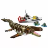 LEGO Jurassic World 76974 Misja na łodzi i model Mozazaura