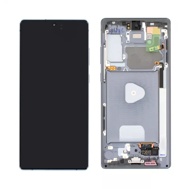 Samsung Front LCD Display Assembly Gray for Galaxy Note20 N981 (GH82-23495A)