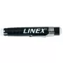 ELBA Linex Uchwyt do kredy - czarny, średnica kredy 10 mm, mechanizm sprężynowy z przyciskiem, żebrowany uchwyt, z możliwością uzupełniania, trwały plastik, do klasy, biura, sztuki, zastosowań przemysłowych