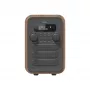 Denver DAB-48 DAB+ Radio Przenośne Szara Obudowa Drewniana