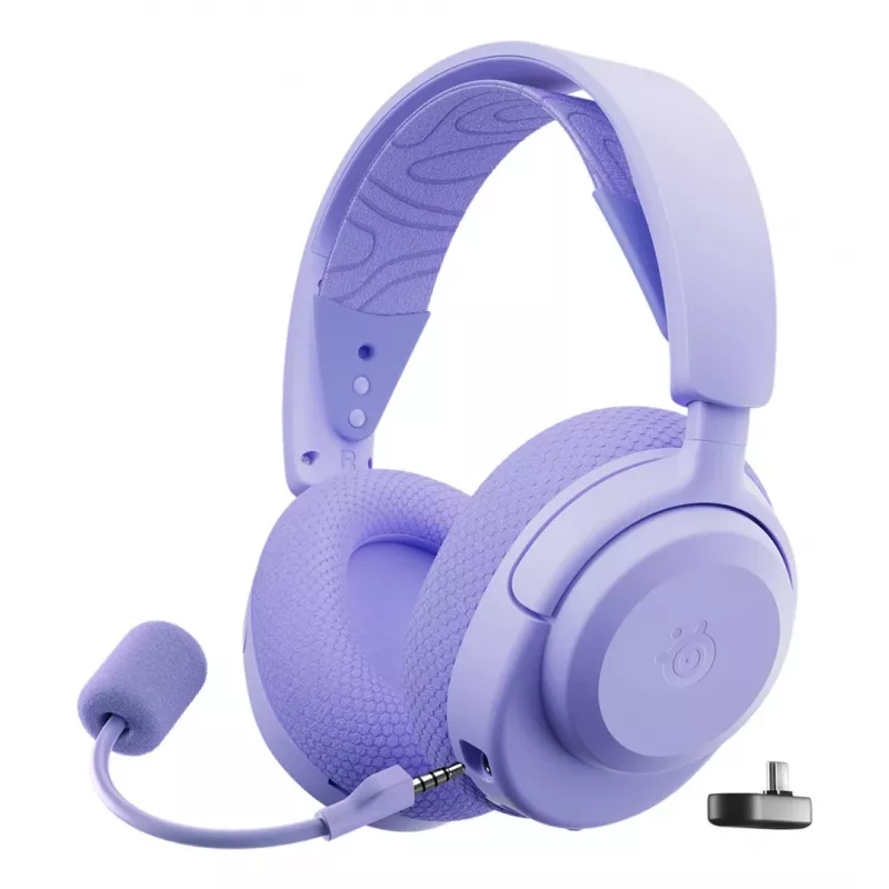 SteelSeries Arctis Nova 3 Przewodowy Zestaw Słuchawkowy do Gier - Lawenda