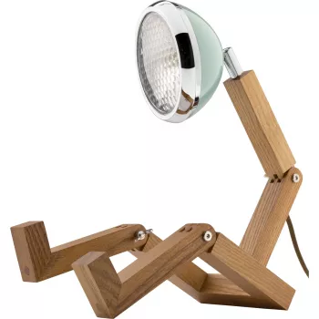 PIFFANY COPENHAGEN Mr. Wattson Original Table Lamp Tiffany Green
