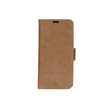 dbramante1928 Copenhagen Flip Case do Apple iPhone 12 i 12 Pro - Pełnoziarnista skóra - Brązowy