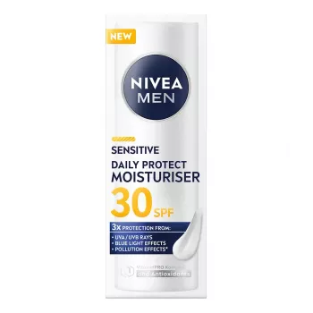 NIVEA Men Sensitive Daily Protect Nawilżający krem do twarzy SPF30 50ml
