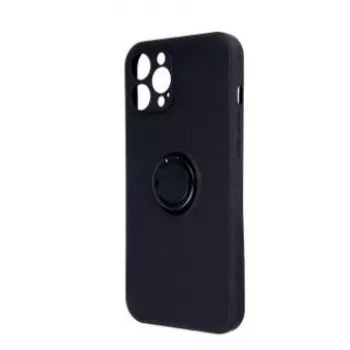 iLike Samsung Galaxy A14 4G / A14 5G Finger Grip Case Czarny
