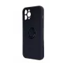 iLike Samsung Galaxy A14 4G / A14 5G Finger Grip Case Czarny