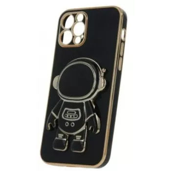 iLike Samsung Galaxy A34 5G Astronaut Case - Przezroczysta z grafiką astronauty, TPU tylna obudowa z podstawką