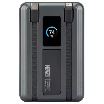Power Bank Newell MS-10000 Pro MagSafe 10000 mAh Lightning, USB-C - Grey