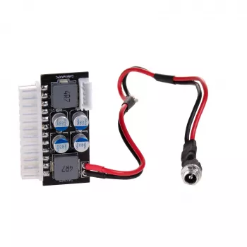 Akyga AK-CA-38 zasilacz PICO PSU DC/ATX, 120 W, wejście 12 V DC, 24-pin ATX, P4, SATA, Molex