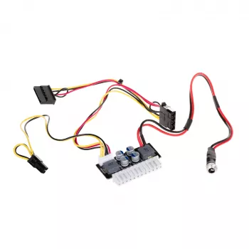 Akyga AK-CA-38 zasilacz PICO PSU DC/ATX, 120 W, wejście 12 V DC, 24-pin ATX, P4, SATA, Molex
