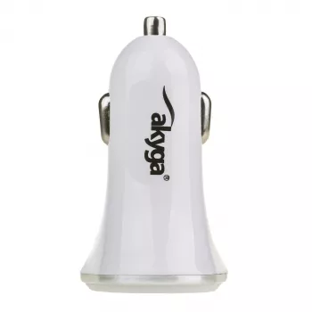 Akyga AK-CH-07 Ładowarka samochodowa 12/24V 18W USB-A Quick Charge 3.0 5-12V / 1.5-3A Biała