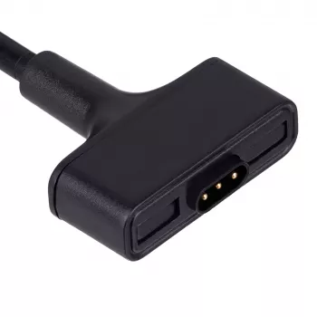 Akyga AK-SW-23 magnetyczny kabel USB do ładowania Fitbit Ionic, 1 m, czarny