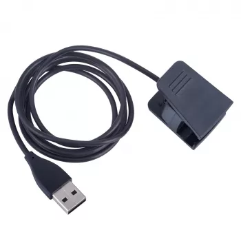 Kabel ładujący Akyga AK-SW-28 do Fitbit Charge 2, USB-A, 1 m, czarny