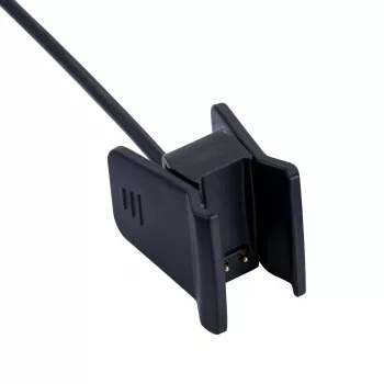 Kabel ładujący Akyga AK-SW-35 do Fitbit Alta HR, USB-A, 1 m, czarny