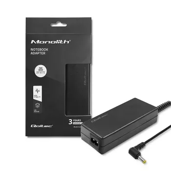 Qoltec 40W Laptop Power Adapter for Acer, 19V 2.1A, 5.5x1.7mm Tip + AC Power Cable