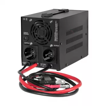 Rebel POWER-500-LFP4 Falownik czysta sinus z funkcją ładowania 12V 230V 500VA/300W