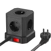 Listwa zasilająca Newell GaN Power Cube 9W1 Czarna