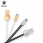 Baseus Keyble Cable (Zinc Alloy) USB-A do USB-C 1m Biały