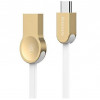 Baseus Keyble Cable (Zinc Alloy) USB-A do USB-C 1m Biały