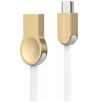 Baseus Keyble Cable (Zinc Alloy) USB-A do USB-C 1m Biały