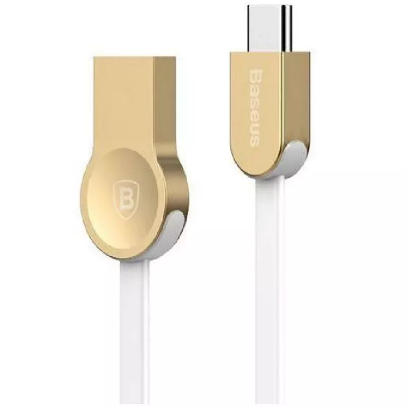 Baseus Keyble Cable (Zinc Alloy) USB-A do USB-C 1m Biały