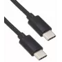 Zebra USB-C do USB-C kabel do komunikacji i ładowania, 1m, 60W PD, czarny