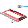 DeLOCK U.2 do M.3 / NF1 Konwerter – Adapter NVMe PCIe 4.0, SFF-8639 do SFF-8611/8612