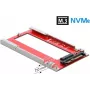 DeLOCK U.2 do M.3 / NF1 Konwerter – Adapter NVMe PCIe 4.0, SFF-8639 do SFF-8611/8612