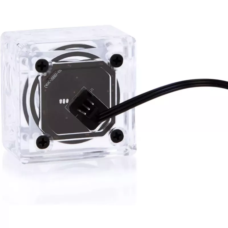 Alphacool Eisfluegel Aurora HighFlow wskaźnik przepływu z sygnałem tachometrycznym (przezroczysty)