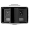 Hikvision DS-2CD2T47G2P-LSU/SL 4MP AcuSense Outdoor Bullet IP Camera z obiektywem 2.8mm, światłem białym, dwukierunkowym audio, światłem stroboskopowym, PoE