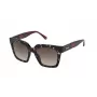 Okulary przeciwsłoneczne damskie Nina Ricci SNR3185201GQ - czarna oprawka acetatowa z szarymi soczewkami gradientowymi, 52mm