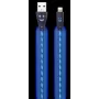 2GO 795536 kabel USB-A na Lightning 1 m niebieski