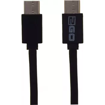 2GO 795849 Kabel USB 1 m USB 3.2 Gen 1 (3.1 Gen 1) USB C Czarny