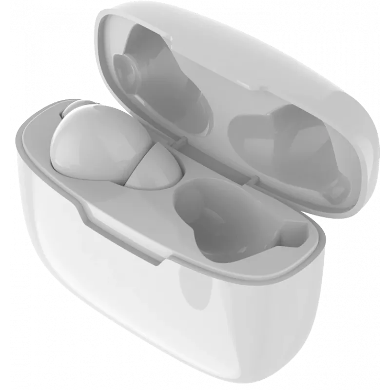 2GO TWS Dynamic Bluetooth In-Ear Headphones for Calls/Music - White (797301)