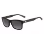 Lacoste Okulary przeciwsłoneczne damskie/męskie kwadratowe L683SP czarno-szare 55mm L683SP5516001