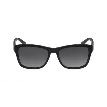 Lacoste Okulary przeciwsłoneczne damskie/męskie kwadratowe L683SP czarno-szare 55mm L683SP5516001