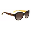 Okulary przeciwsłoneczne Kate Spade Layne dla kobiet - oprawka acetatowa, ochrona UV400, soczewki 55mm