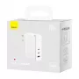 Baseus Travel Charger GaN5 Pro Fast Wall Charger, C+C+U, 140W, White, EU Plug (CCGP100202)